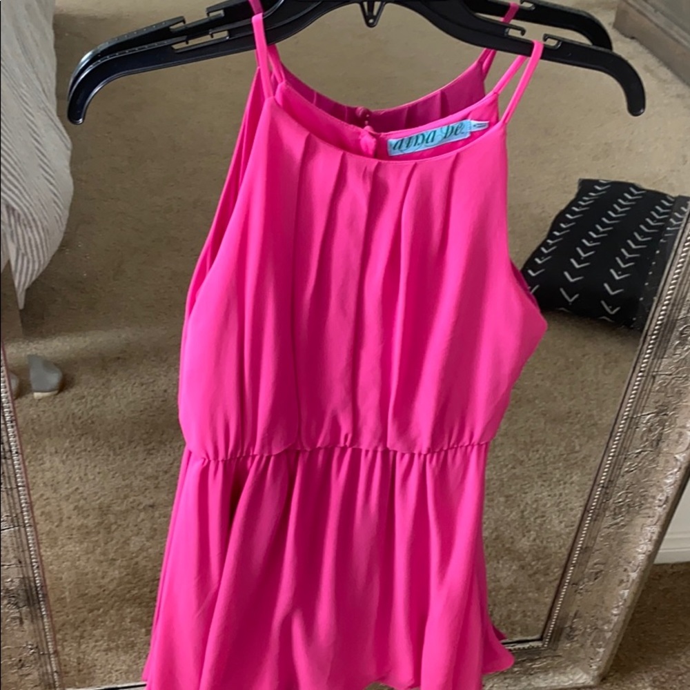 Pink dress medium